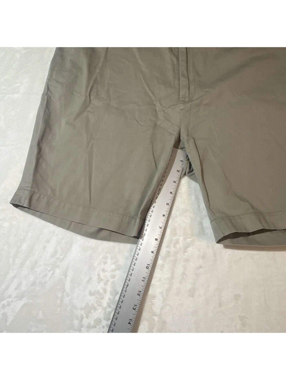 Polo Ralph Lauren Shorts Chino Men's Size 46B Classic Fit Khaki Tan Flat Front